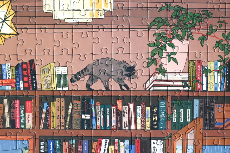 Piecely Book Nook Puzzle, 1000 Teile