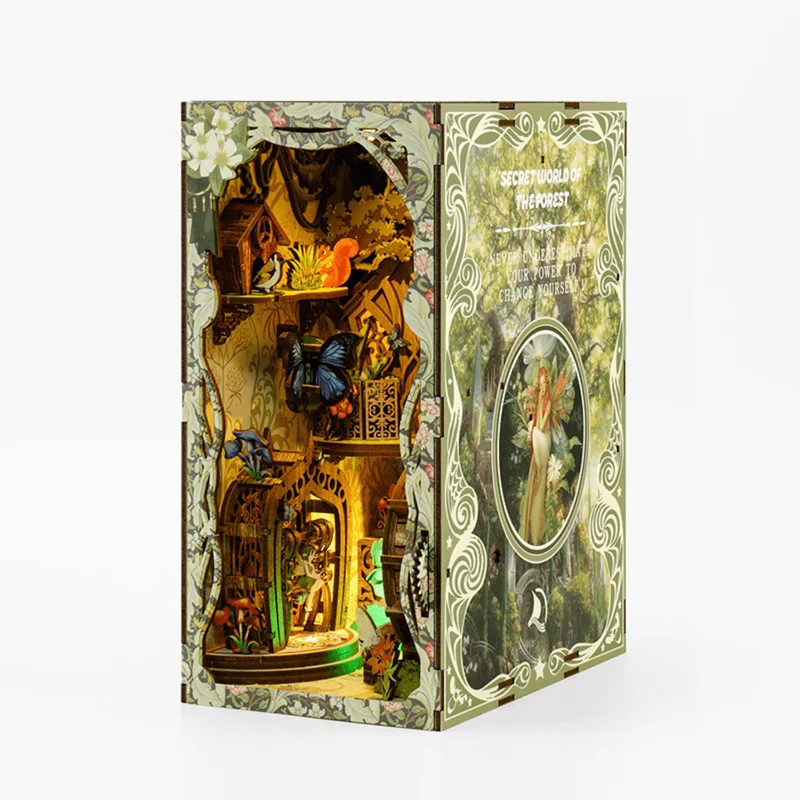 Secret World of the Forest | Diorama | Book Nook