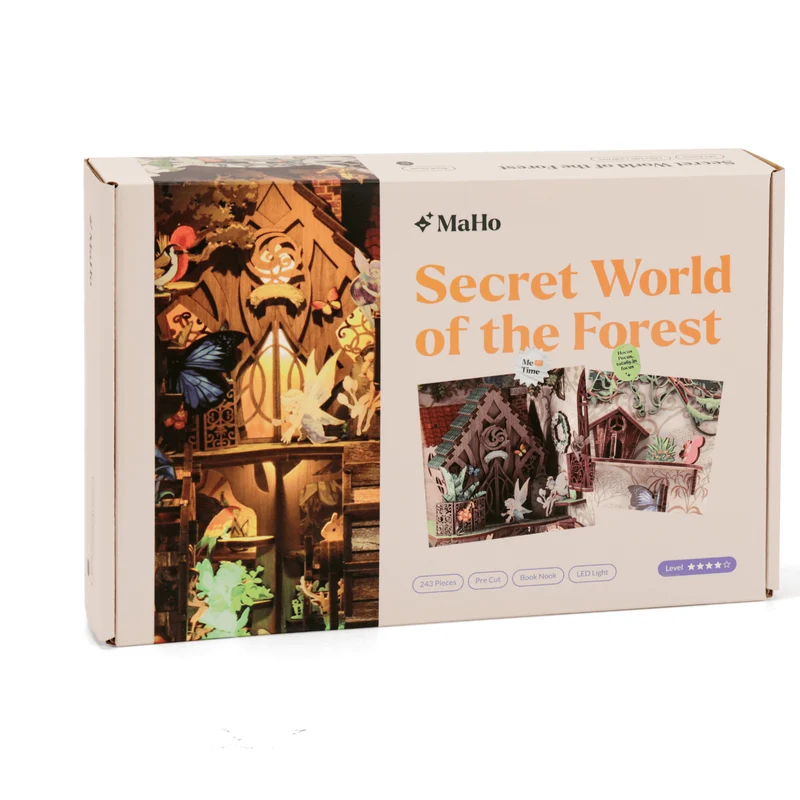 Secret World of the Forest | Diorama | Book Nook