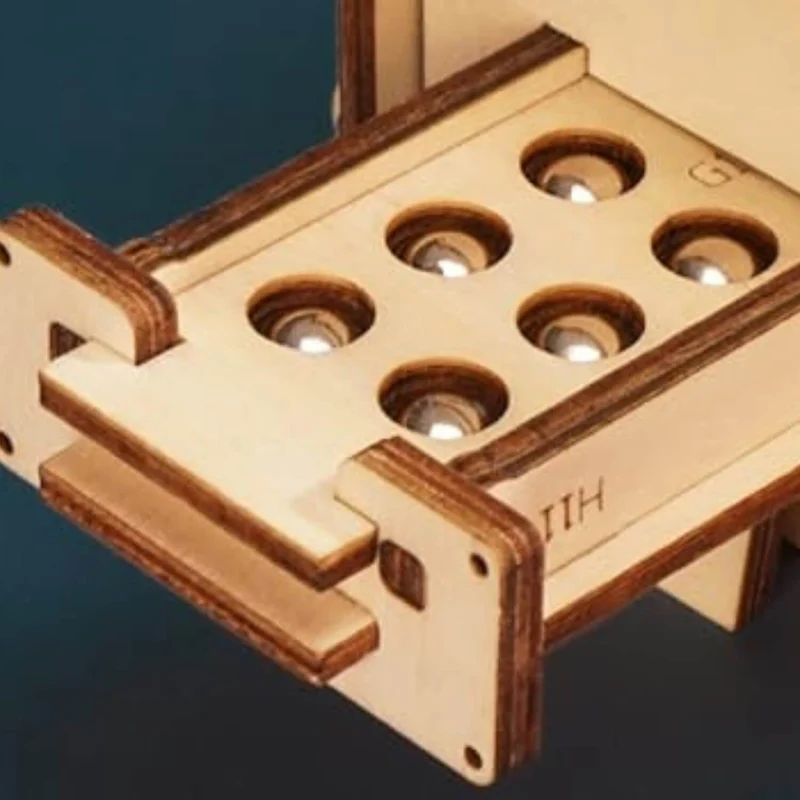 3D Pinball Maschine aus Holz