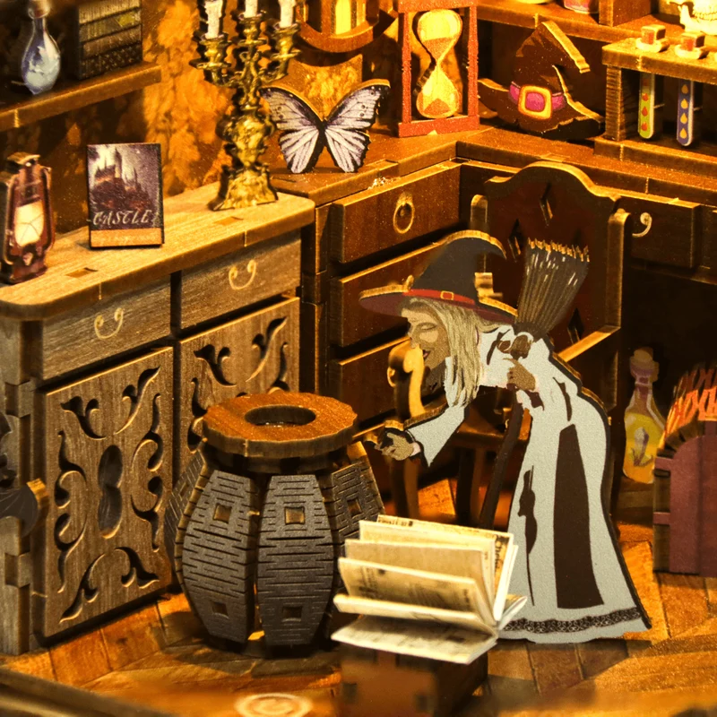 MagicNight — Leuchtendes Muttertags-Book-Nook