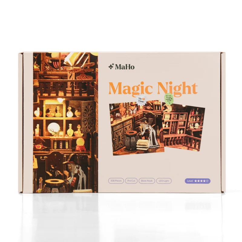 MagicNight — Leuchtendes Muttertags-Book-Nook