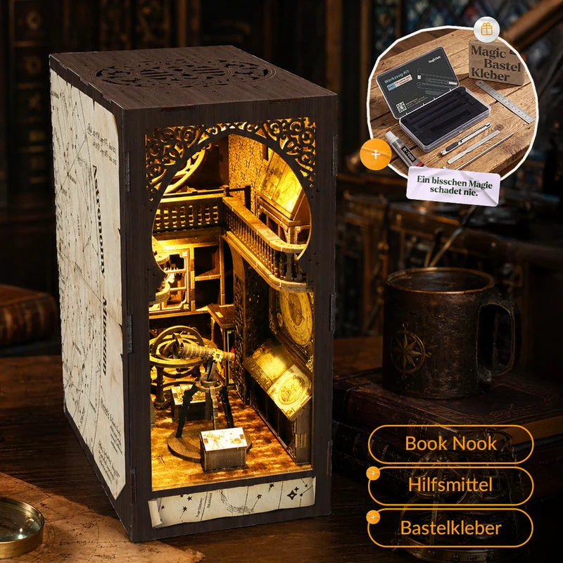 Sternenzauber — Astronomie Book-Nook für Mama