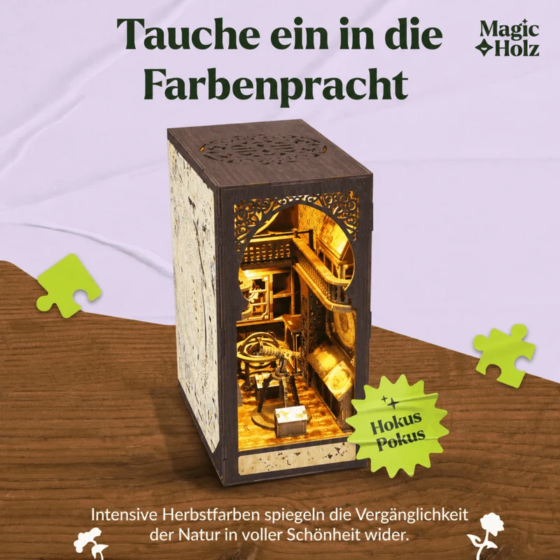 Sternenzauber — Astronomie Book-Nook für Mama