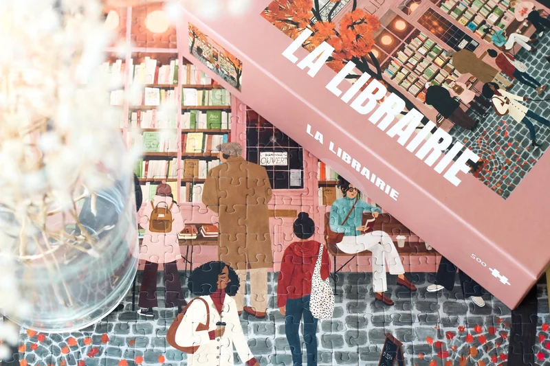 Piecely La Librairie Puzzle, 500 Teile