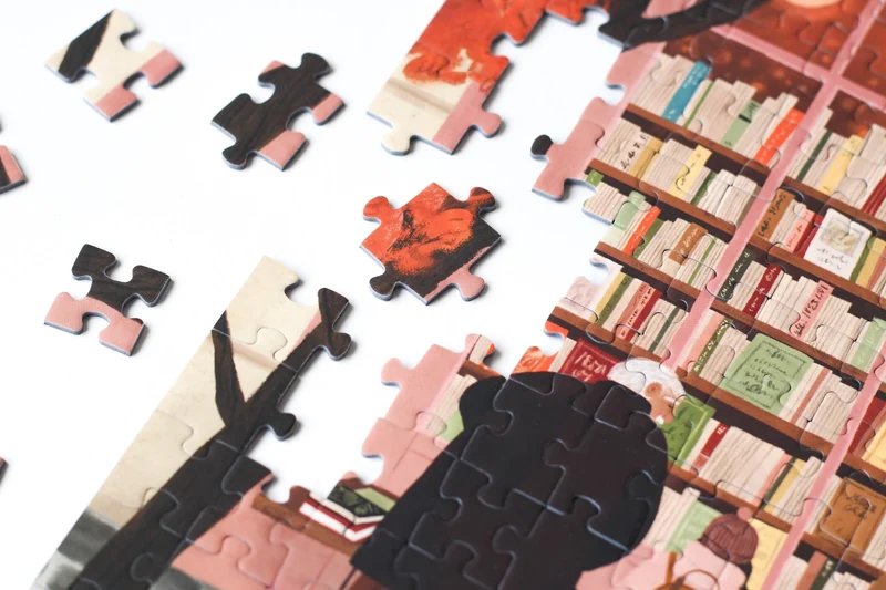 Piecely La Librairie Puzzle, 500 Teile