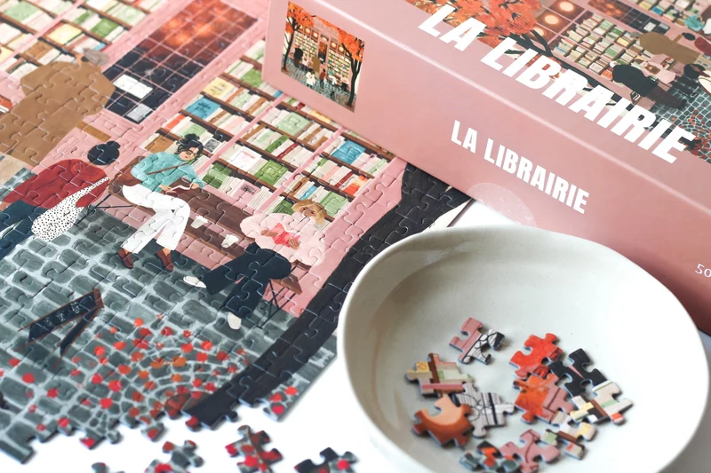 Piecely La Librairie Puzzle, 500 Teile