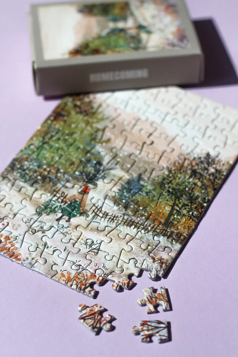 Piecely Homecoming Minipuzzle, 99 Teile
