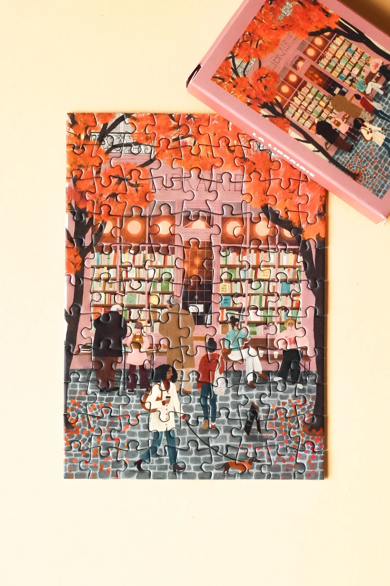 Piecely La Librairie Minipuzzle, 99 Teile