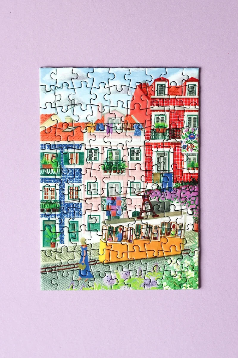 Piecely Lisbon Minipuzzle, 99 Teile