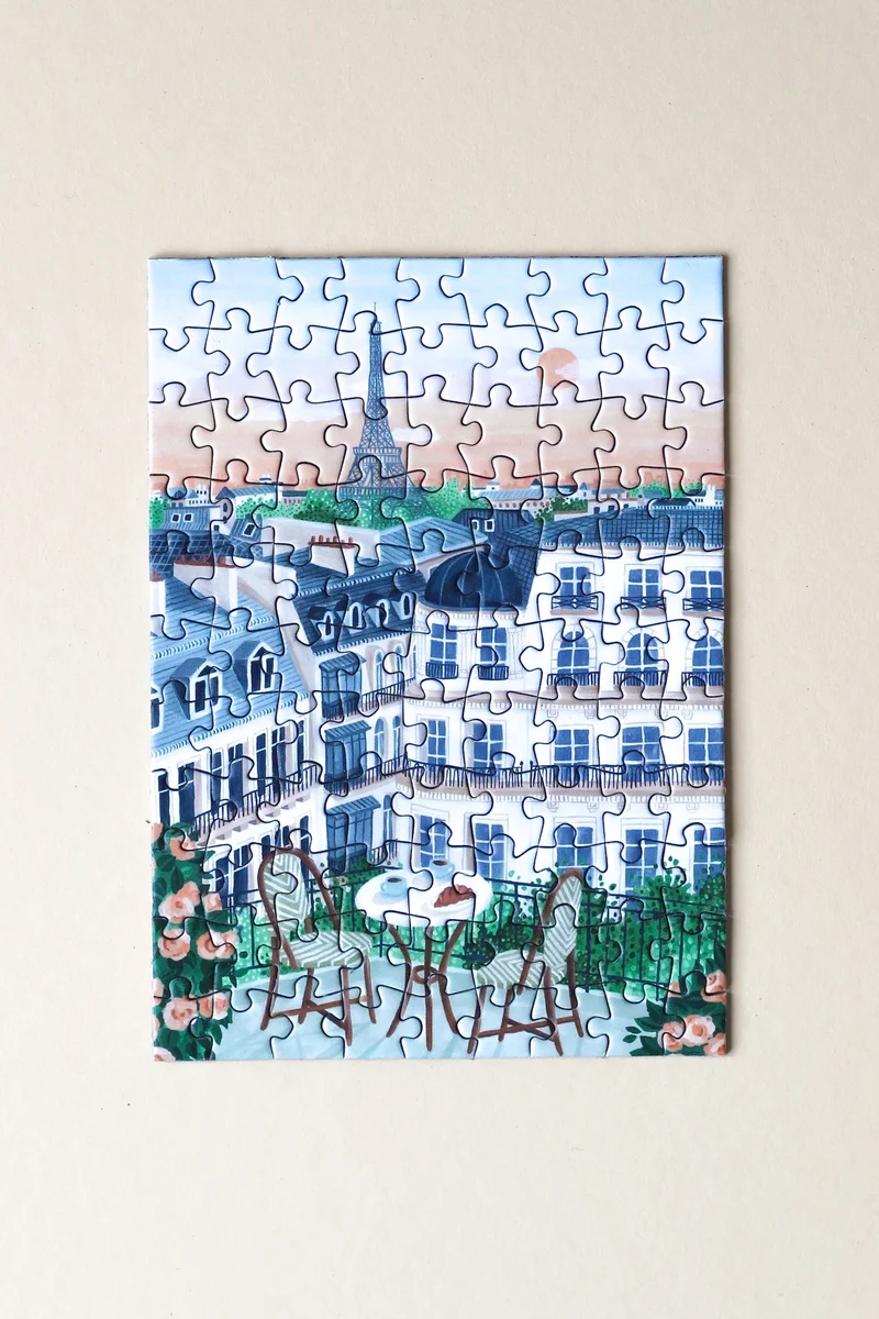Piecely Paris Minipuzzle, 99 Teile