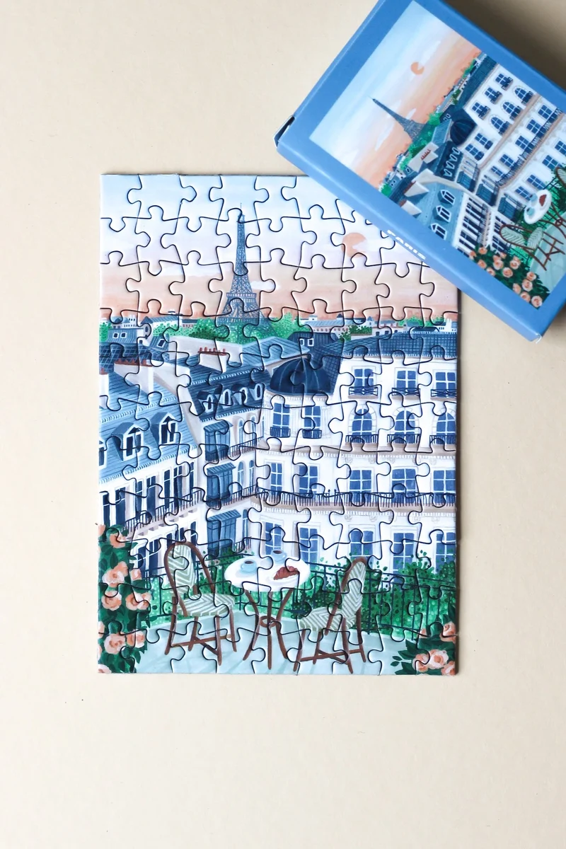 Piecely Paris Minipuzzle, 99 Teile