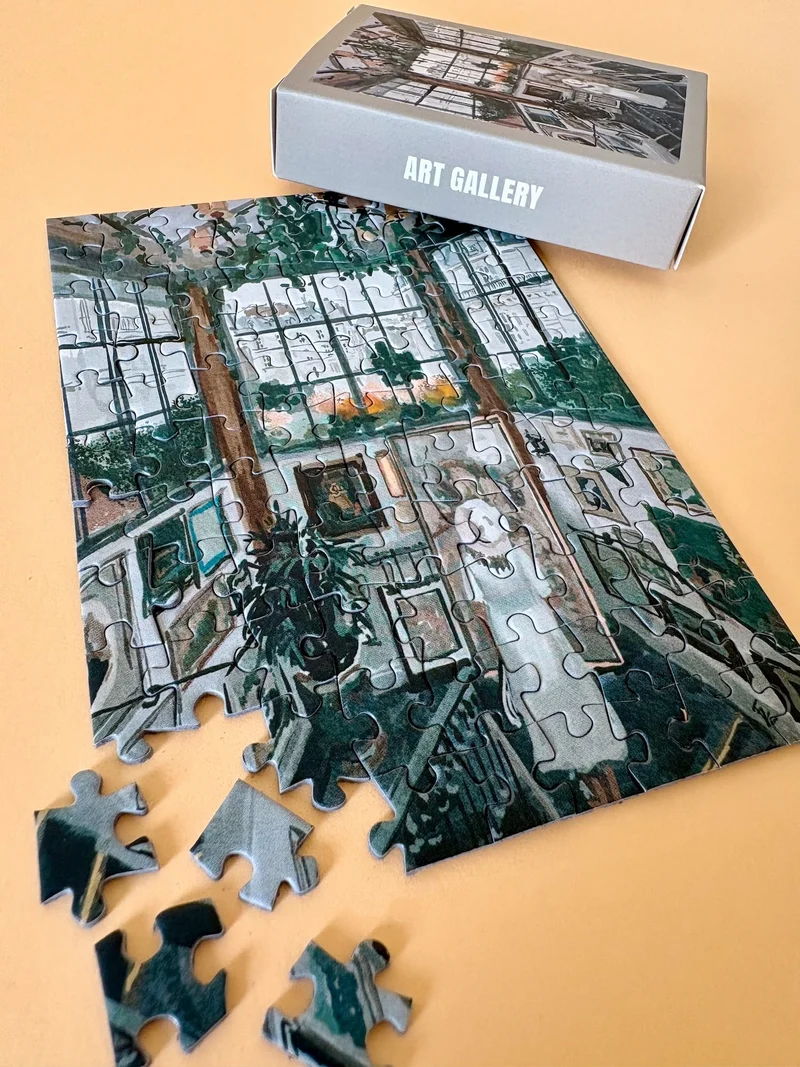 Piecely Art Gallery Minipuzzle, 99 Teile