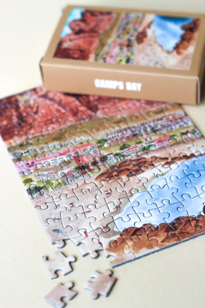 Piecely Camps Bay Minipuzzle, 99 Teile