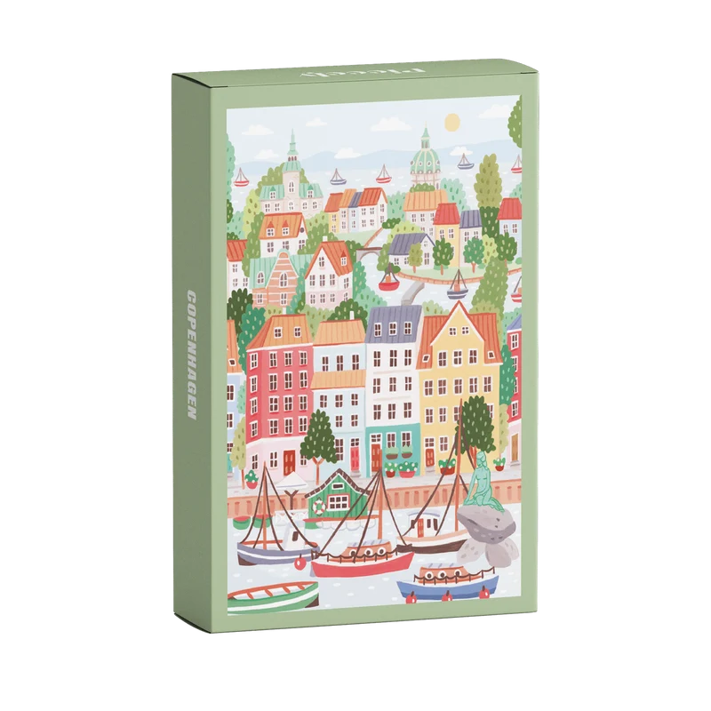 Piecely Copenhagen Minipuzzle, 99 Teile