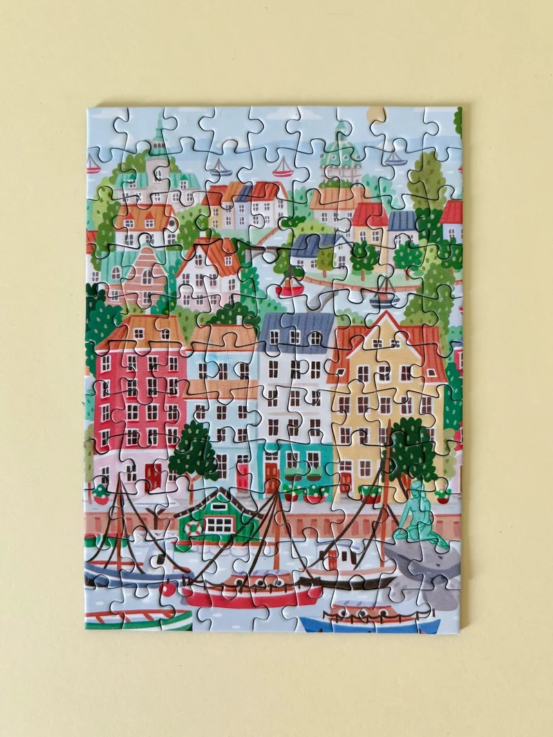 Piecely Copenhagen Minipuzzle, 99 Teile