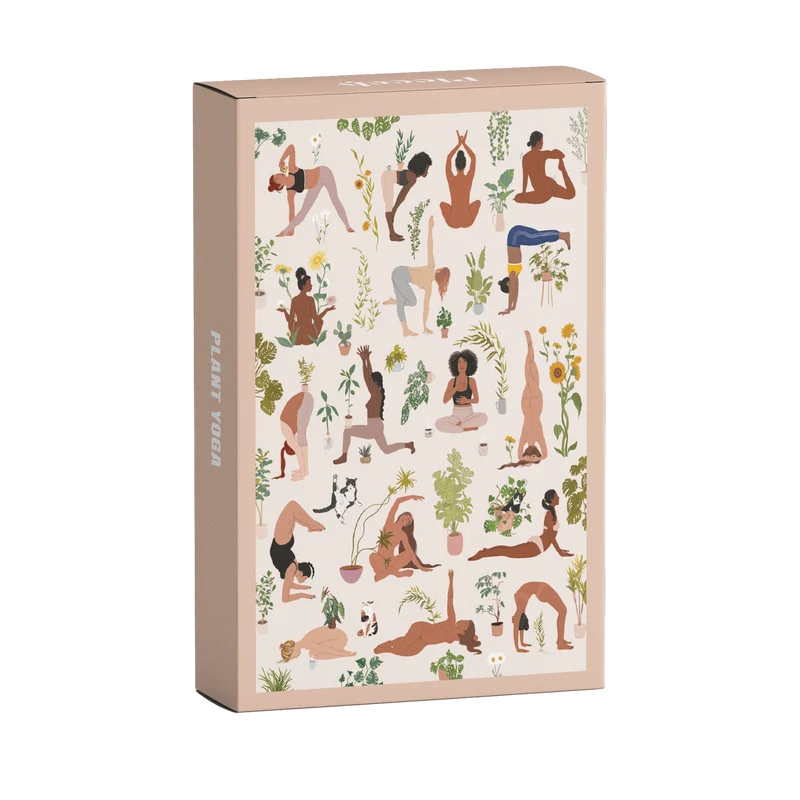 Piecely Plant Yoga Minipuzzle, 99 Teile