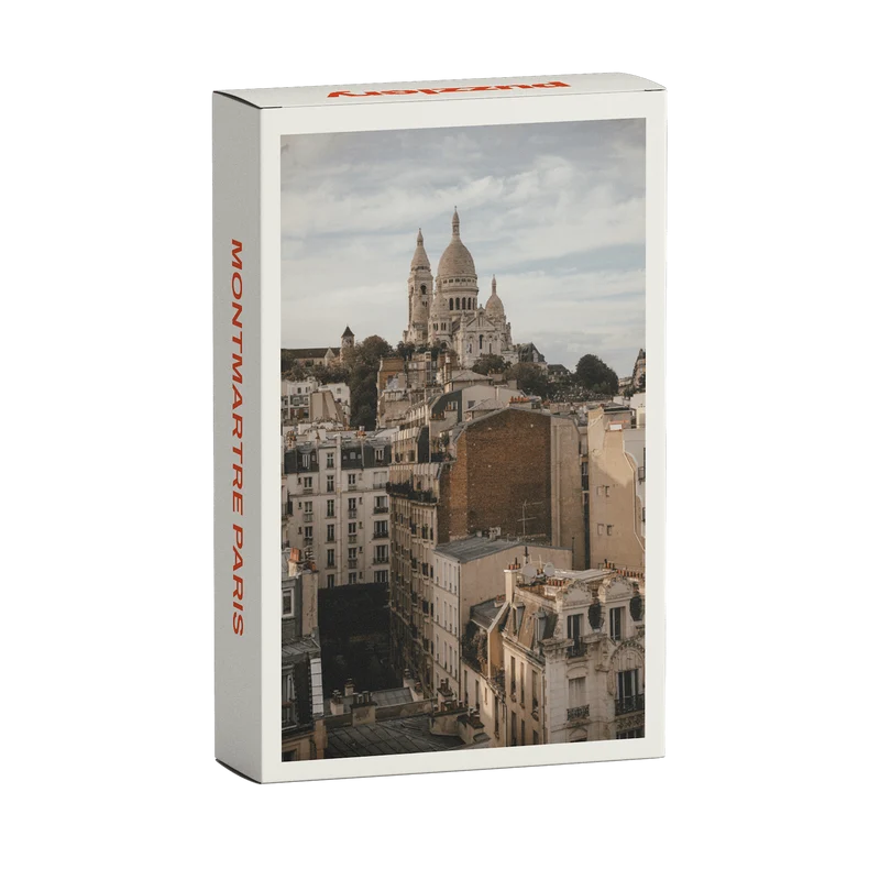 Puzzlery Montmartre Paris Minipuzzle, 99 Teile