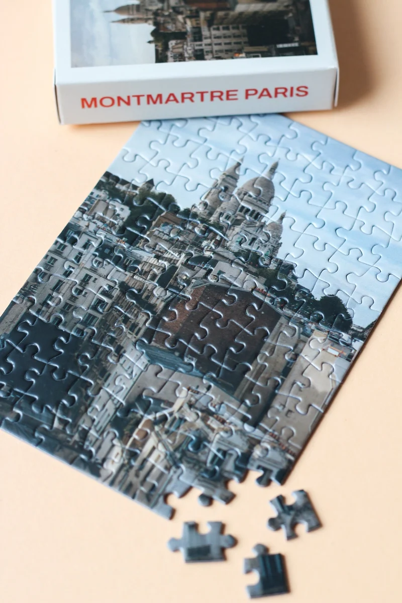 Puzzlery Montmartre Paris Minipuzzle, 99 Teile