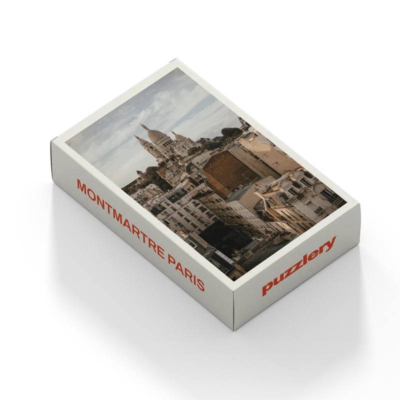 Puzzlery Montmartre Paris Minipuzzle, 99 Teile