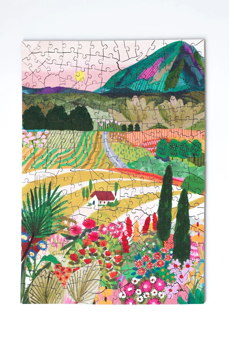 Piecely x Wentworth Summer in Puglia Holzpuzzle, 250 Teile