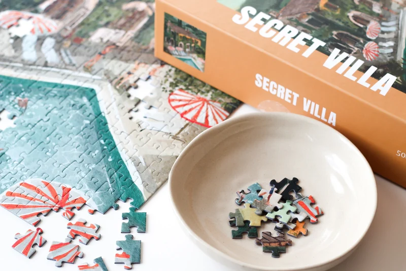 Piecely Secret Villa Puzzle, 500 Teile