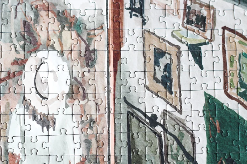Piecely Art Gallery Puzzle, 1000 Teile