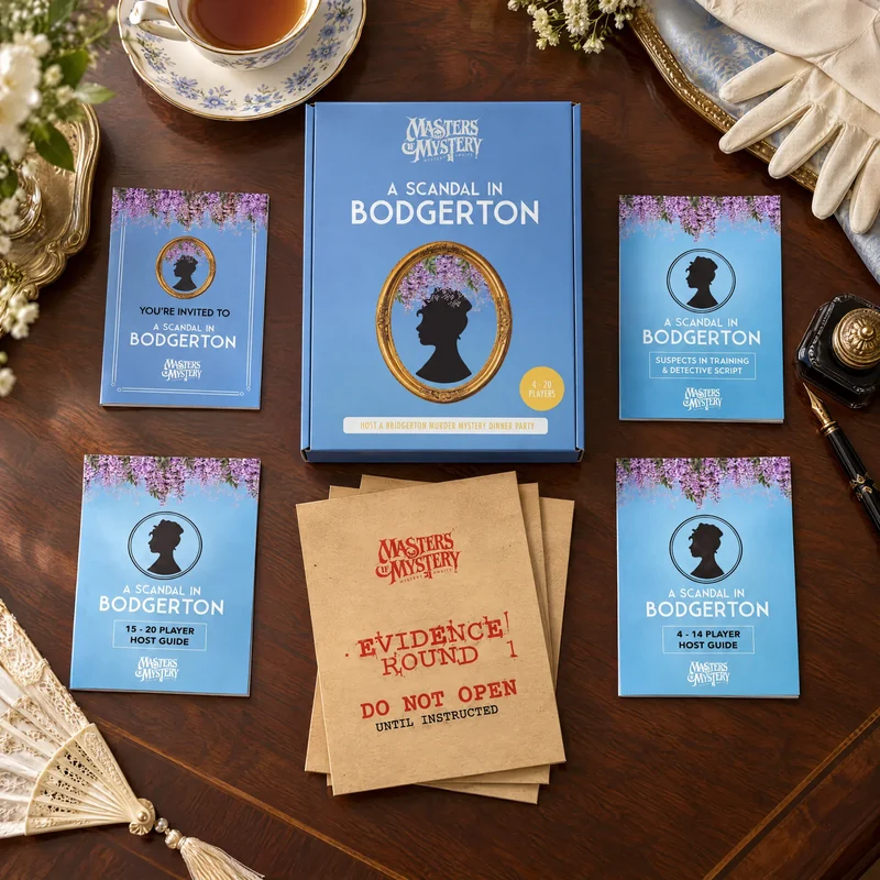 Regency & Jane Austen Themed Murder Mystery Game Kit