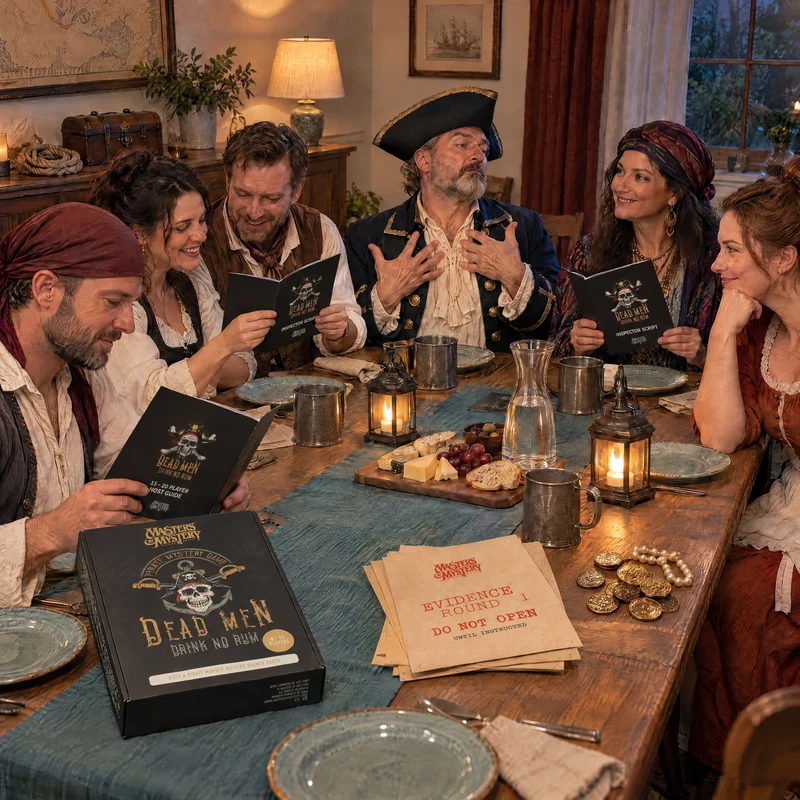 Pirate Murder Mystery Host Your Own Game Kit