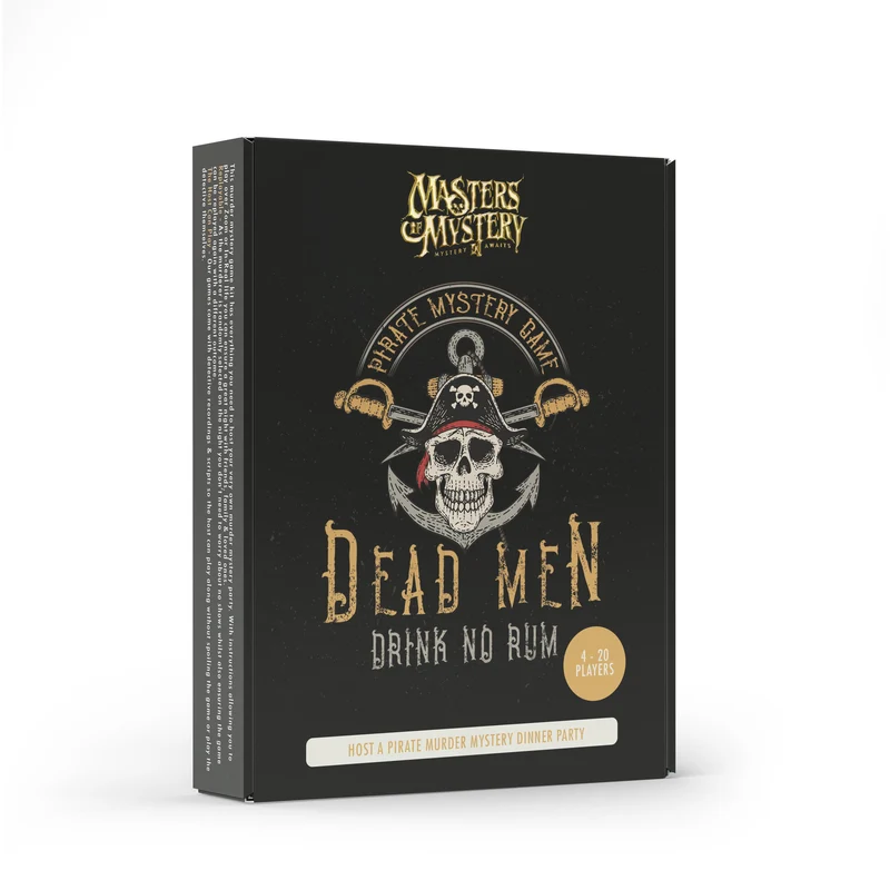 Pirate Murder Mystery Host Your Own Game Kit