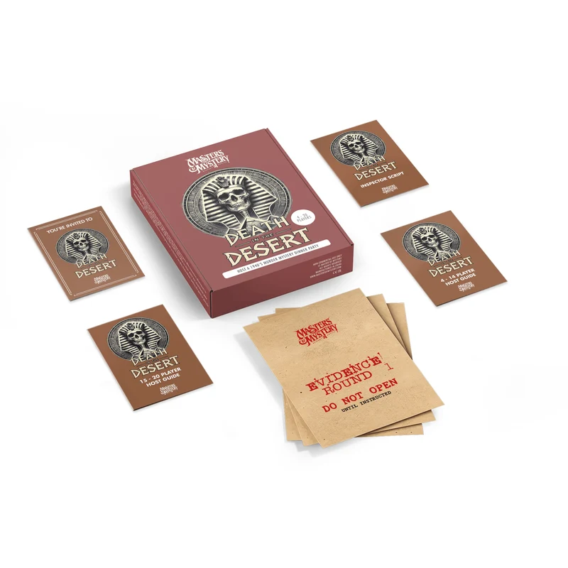 Ancient Egypt Murder Mystery Game Kit
