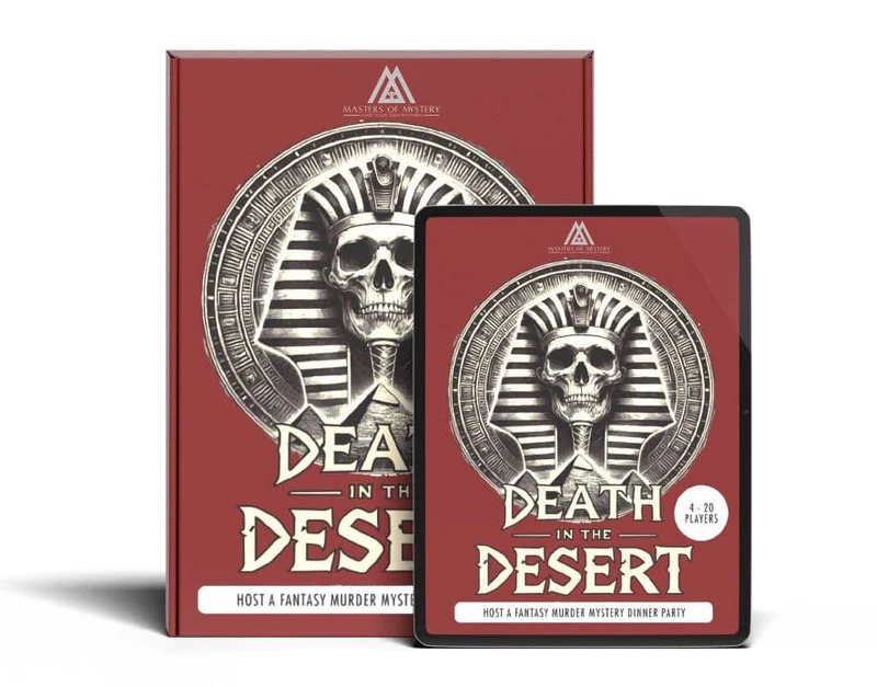 Expansion Pack - Ancient Egypt Themed Murder Mystery Game Kit