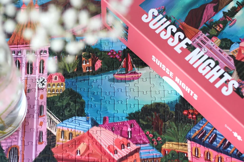 Piecely Suisse Nights Puzzle, 500 Teile