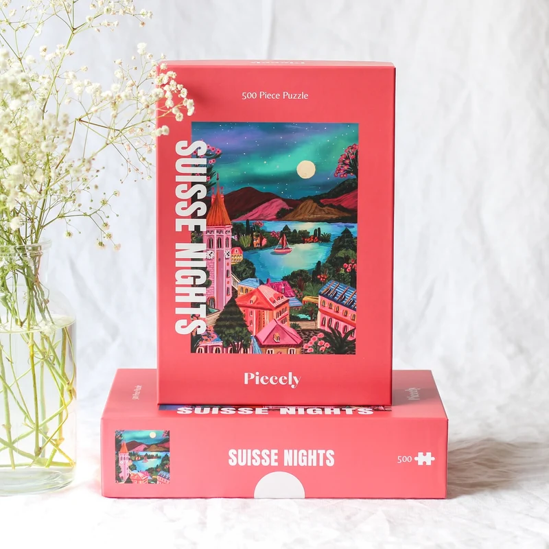 Piecely Suisse Nights Puzzle, 500 Teile