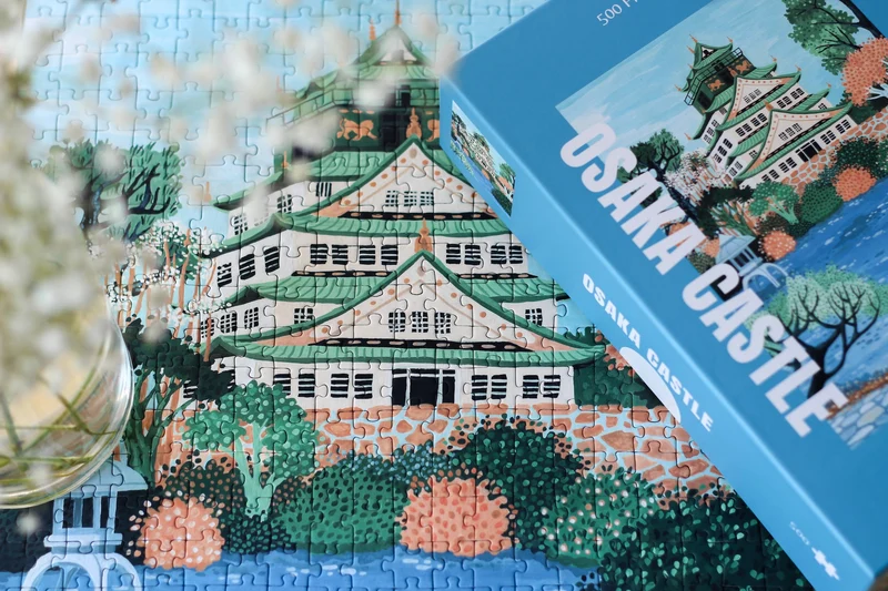 Piecely Osaka Castle Puzzle, 500 Teile