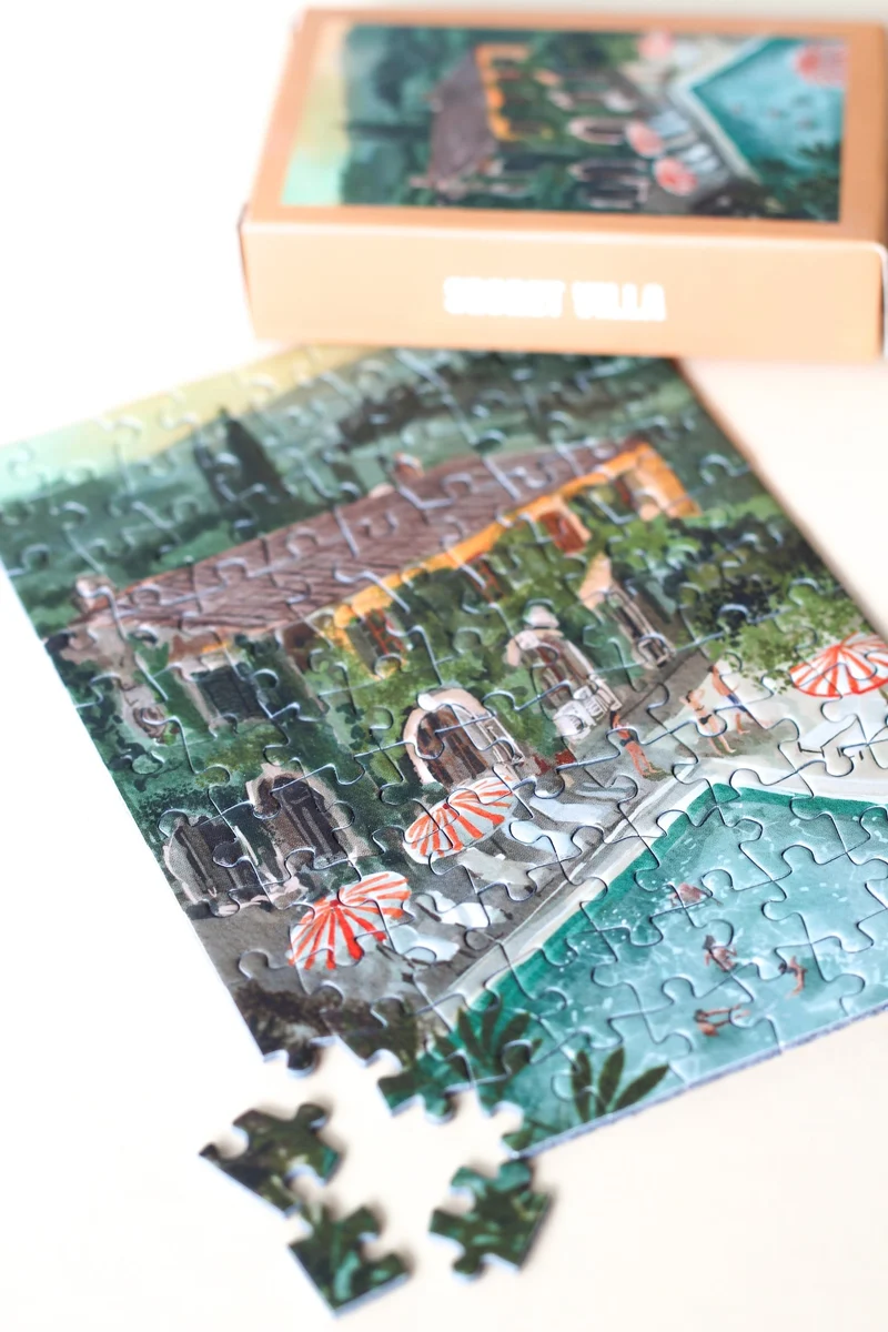 Piecely Secret Villa Minipuzzle, 99 Teile