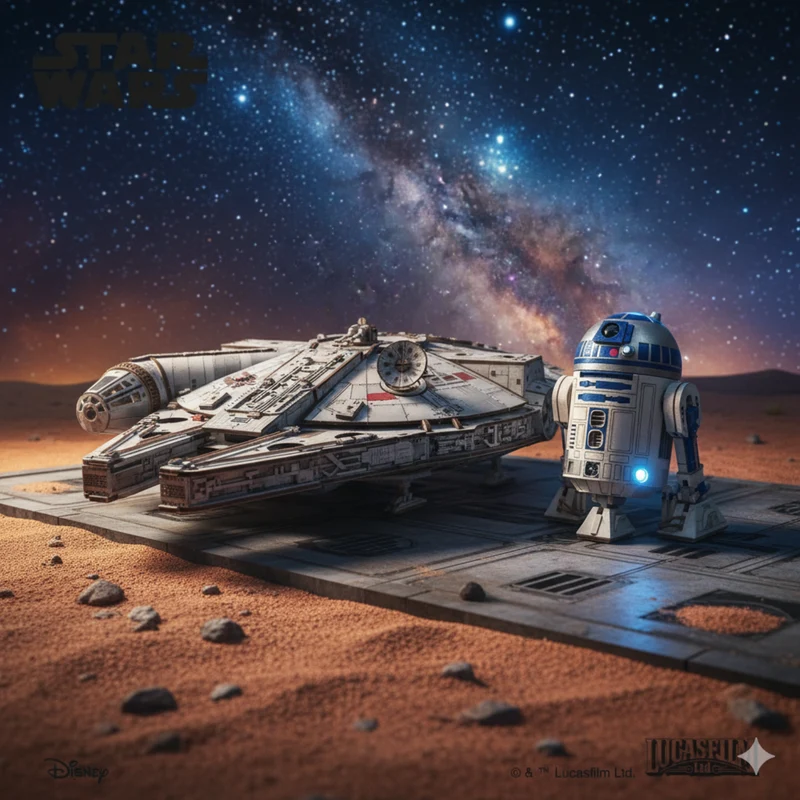 Mission Rebellion R2-D2 & Millennium Falcon