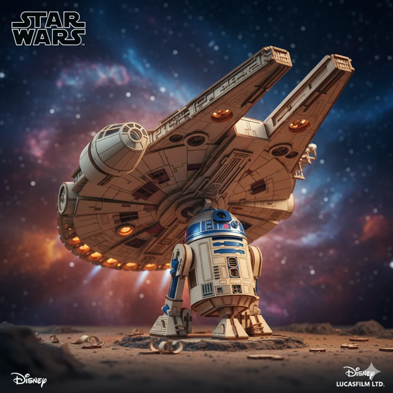 Mission Rebellion R2-D2 & Millennium Falcon