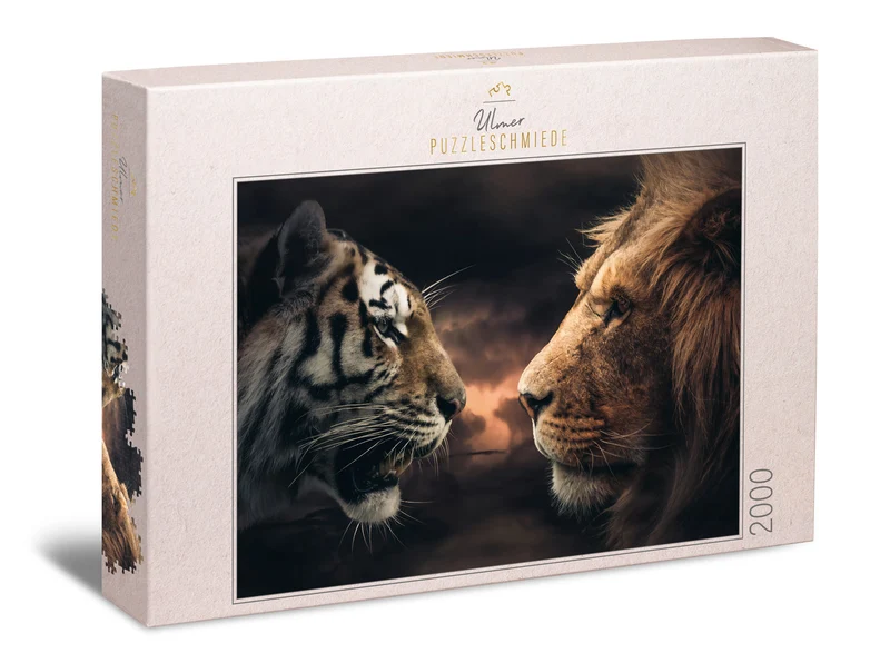 Puzzle 2000 Teile "Rumble in the Jungle"