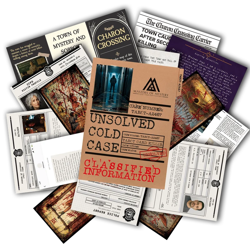 The Tarot Card Killer – Cold Case File Game