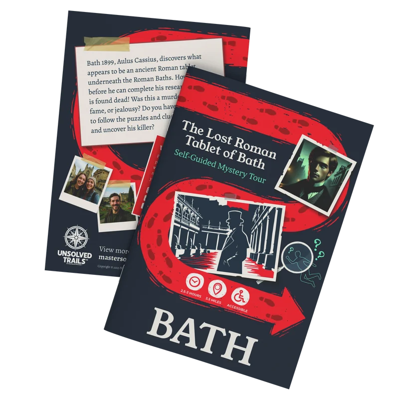 Outdoor Escape Room Bath - Self-Guided Murder Mystery Tour – The Lost Roman Tablet of Bath
