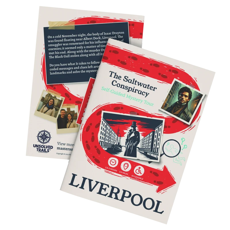 Liverpool Self-Guided Murder Mystery Tour – The Saltwater Conspiracy