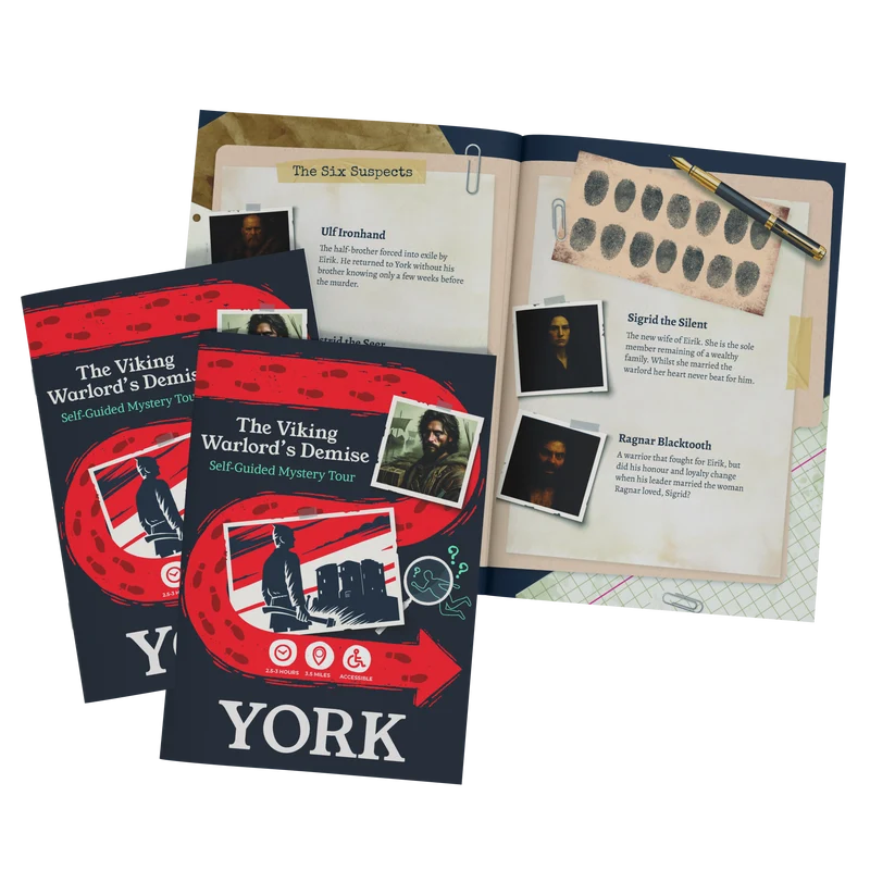 Outdoor Escape Room York - Self-Guided Murder Mystery Tour – The Viking Warlord’s Demise