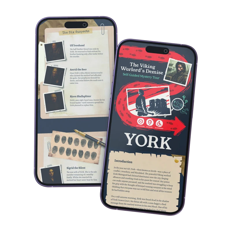 Outdoor Escape Room York - Self-Guided Murder Mystery Tour – The Viking Warlord’s Demise