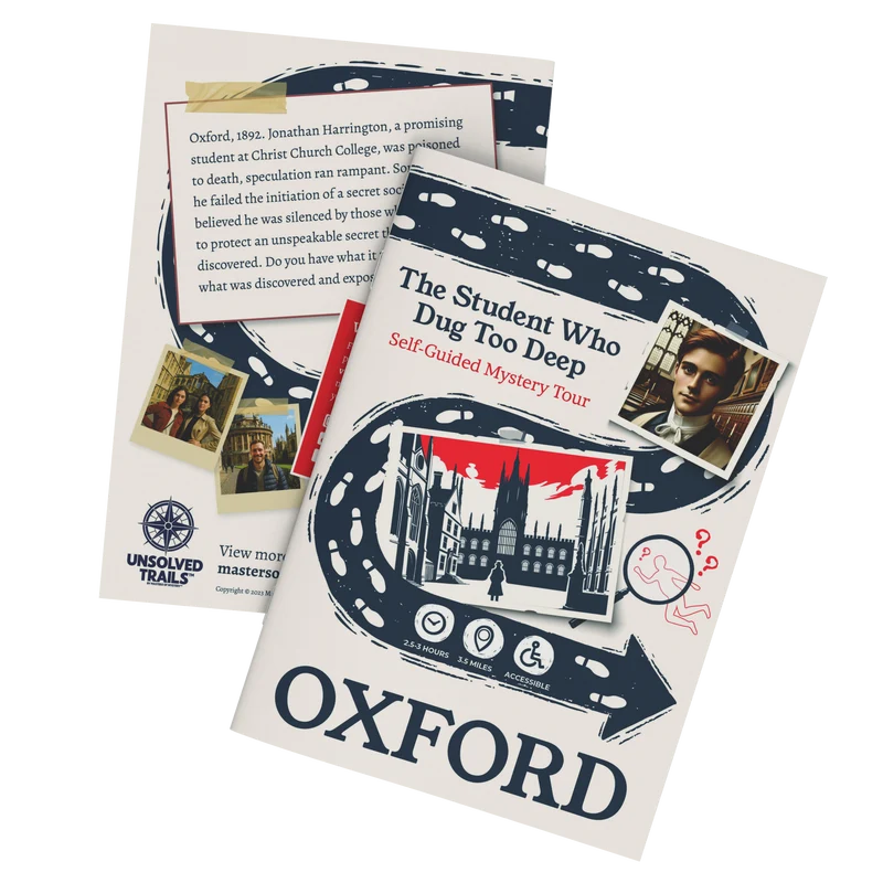 Outdoor Escape Room Oxford - Self-Guided Murder Mystery Tour – The Missing Manuscript