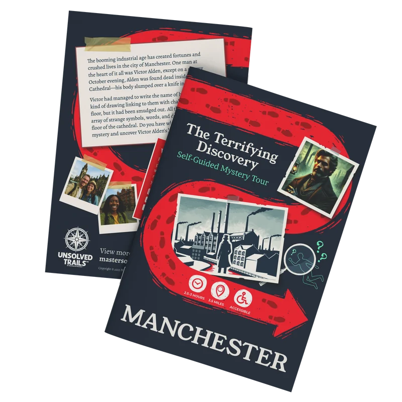 Outdoor Escape Room Manchester - Self-Guided Murder Mystery Tour – The Terrifying Discovery