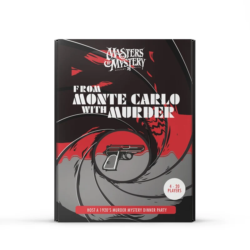 James Bond Spy Murder Mystery Host Your Own Game Kit