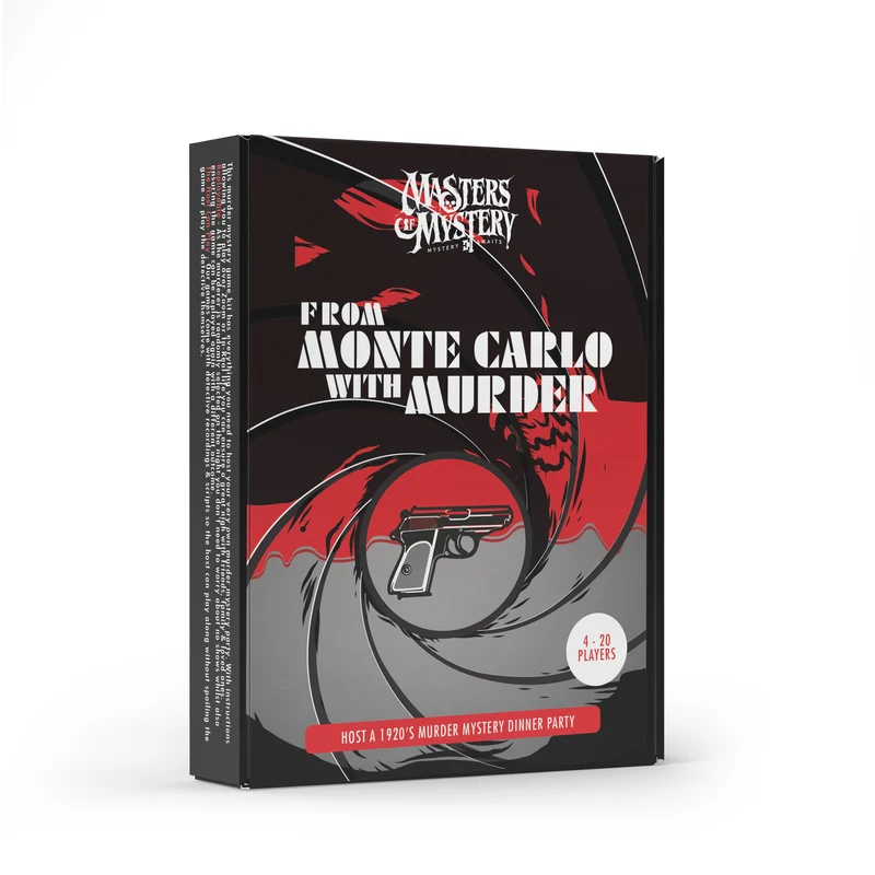 James Bond Spy Murder Mystery Host Your Own Game Kit