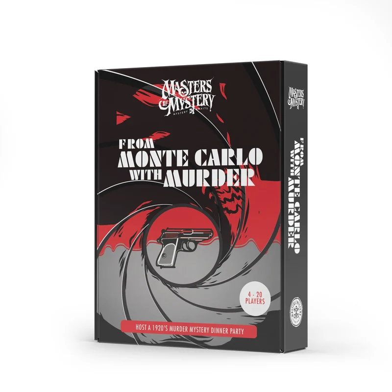 James Bond Spy Murder Mystery Host Your Own Game Kit