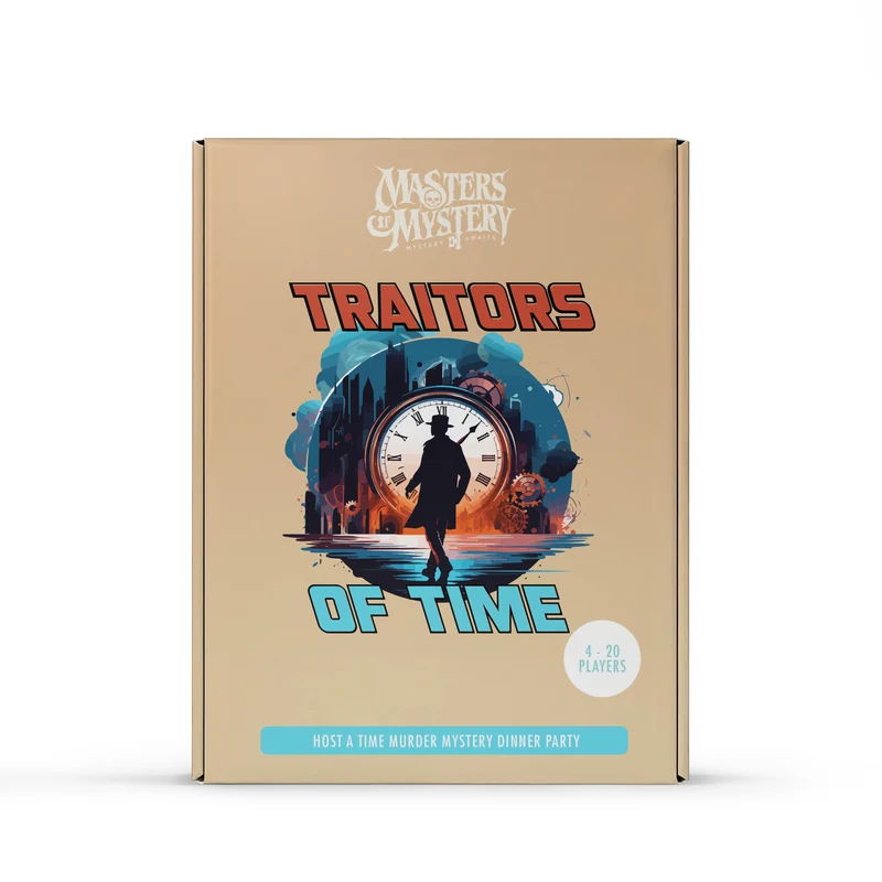 Traitors of Time - A Time Travel Murder Mystery Game Kit